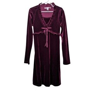 SPEECHLESS Girl Special Occasion Dress Velour Sparkles 7